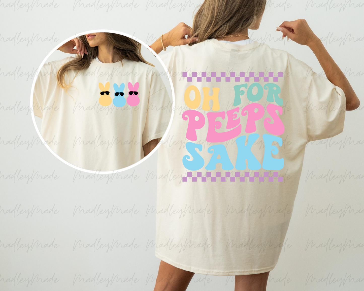 Adult OH FOR PEEPS SAKE Tee