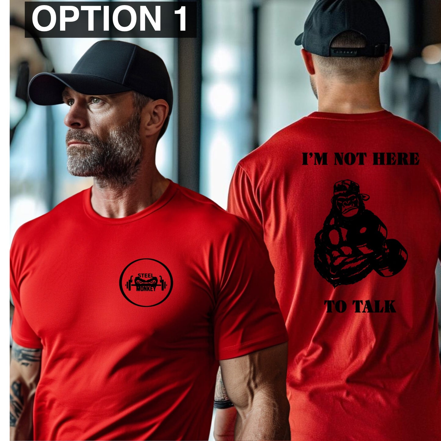 I’m Not Here To Talk (Red)