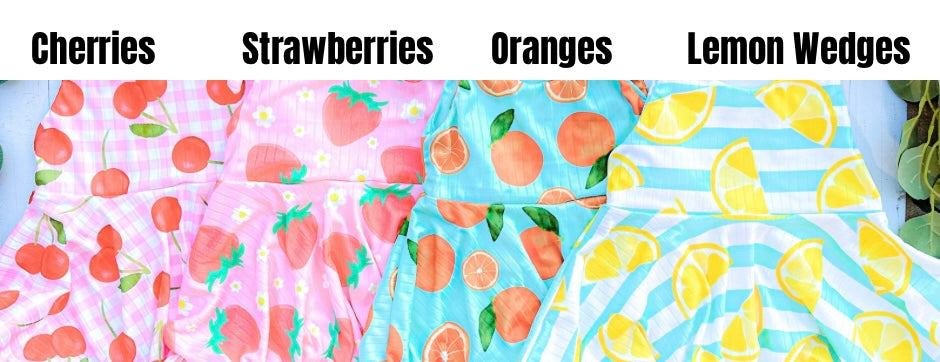 Fruits Ruffle Skirt