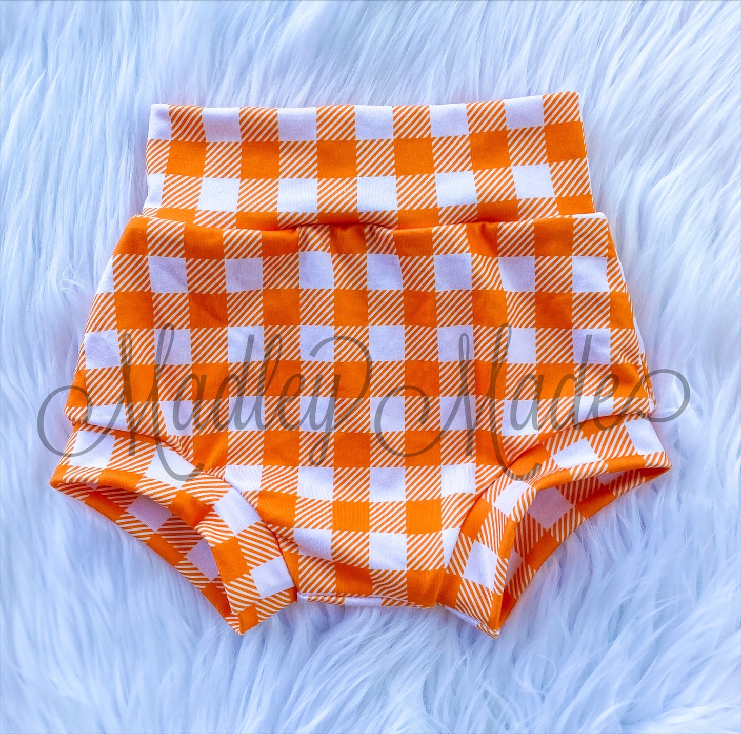6/9M Thanksgiving Plaid Bummies