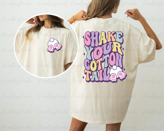 Adult Shake Your Cottontail Tee