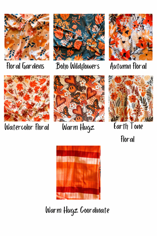 Fall Floral Hadley Dresses