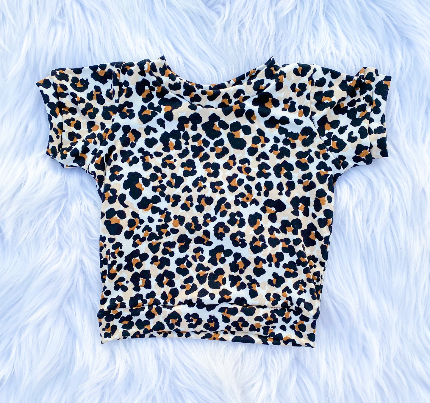 0-3M Cheetah Print T-Shirt